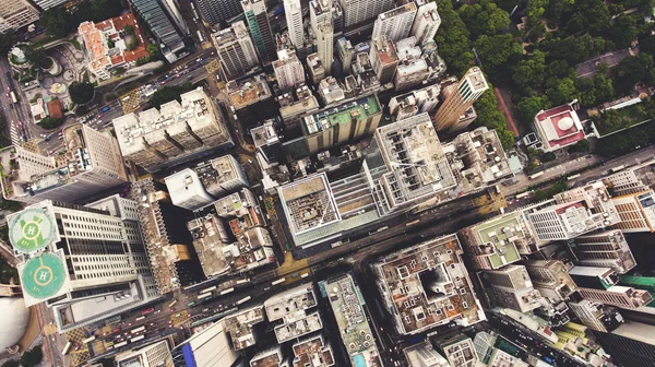 Ciudad de Hong Kong — Foto de Stock