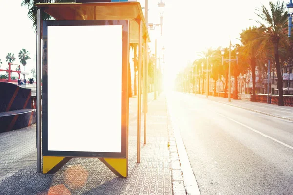 Prázdné billboard s kopií prostor — Stock fotografie