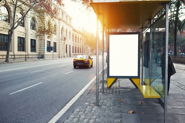 Outdoor em branco com espaço de cópia — Fotografia de Stock