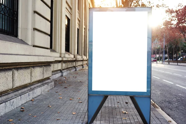 Blank billboard with copy space — Stock Photo, Image