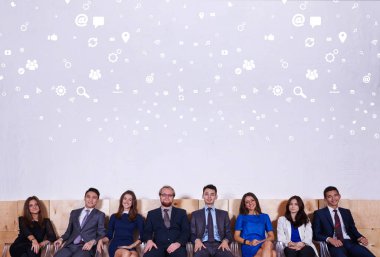 BT uzmanı büyük takım portresi
