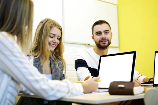 Team of skilled young — Stock Photo, Image