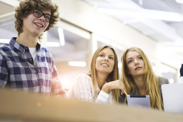 Team of skilled young — Stock Photo, Image