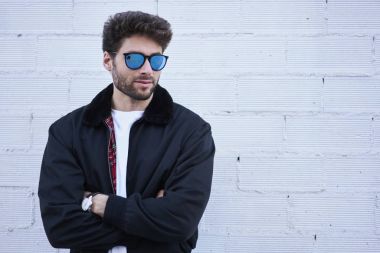 Promosyon Bahar Moda Giyim içerik poz veya reklam bilgisi moda hipster adam