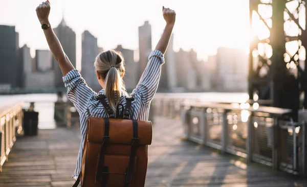 Konzept Eines Amerikanischen Urlaubs Oder Urlaubs Zur Erkundung Der Amerikanischen — Stockfoto