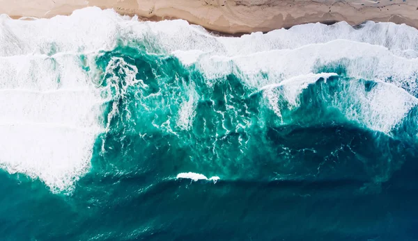 Aerial Adembenemend Uitzicht Prachtige Natuur Landschap Bird Eye View Kust — Stockfoto