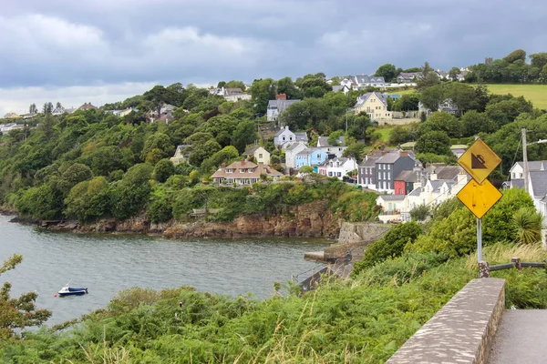 İrlanda Kinsale 'in güzel manzarası