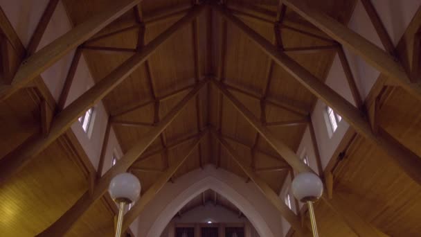 Iglesia de la Asunción en Tullamore Irlanda — Vídeo de stock