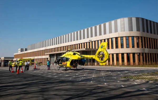 BREDA - 9 Nisan 2020 'de Breda, Hollanda' daki Amphia hastanesinin görüntüsü. Burası Coronavirus hastalarının tedavi edildiği büyük Hollanda hastanelerinden biri.. 