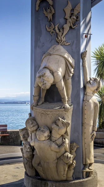 Meersburg Alemania Septiembre 2015 Meersburg Una Ciudad Estado Alemán Baden — Foto de Stock