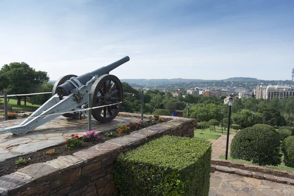 Pretoria, Güney Afrika - 05 Şubat 2019: Union Buildings, Pretoria, Güney Afrika - Büyük Top