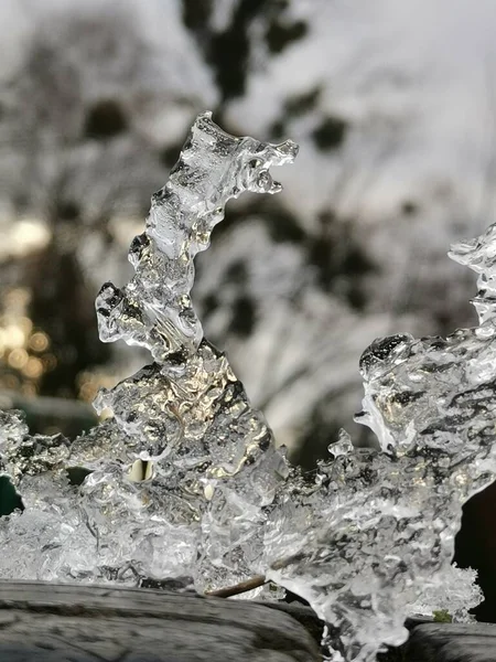 아름다운 얼음의 — 스톡 사진