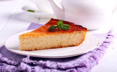 Ricotta cheesecake dilim 