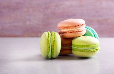 Macarons farklı renk