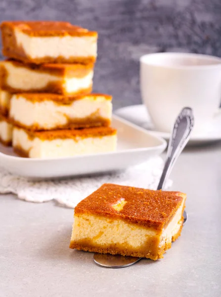 Verem rúd pumpkin sajttorta — Stock Fotó