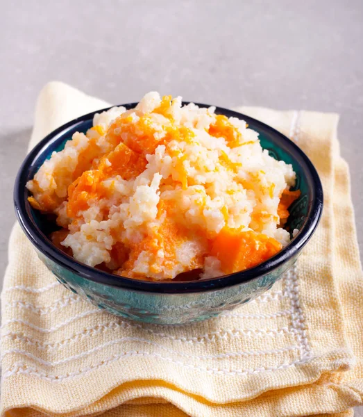 Kasza ryż i dyni — Zdjęcie stockowe