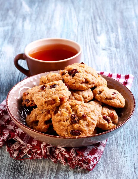 Muesli prăjituri crocante pe masă — Fotografie, imagine de stoc