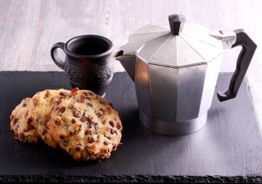 Çikolata, Kuru üzüm ve fındık tanımlama bilgileri