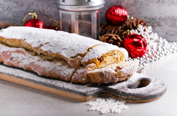 Roubado - Bolo de Natal tradicional alemão — Fotografia de Stock