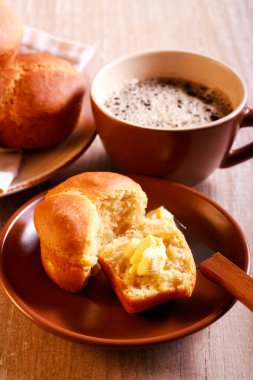 Tereyağı ile ev yapımı rolls 