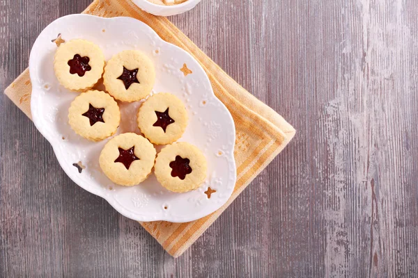 Linzer Різдвяне печиво — стокове фото