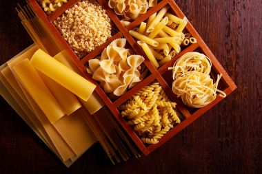 farklı tür-in makarna 