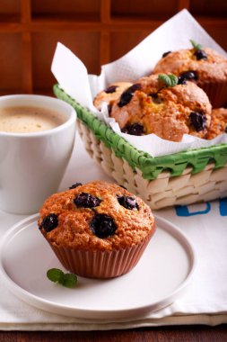 Yaban mersini Mısır unu kek 