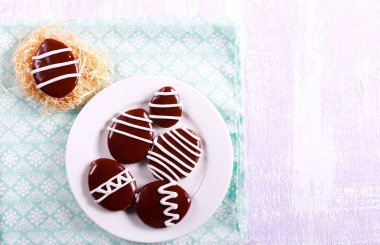 Hizmet bisküvi çikolata Paskalya yumurtaları