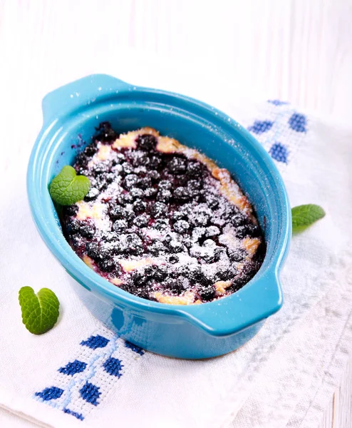 Yaban mersinli cheesecake puding 