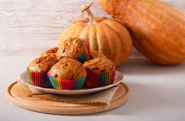 Pumpkin muffins — Stock Photo, Image