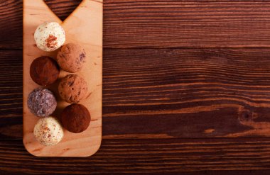 Çikolatalı mantar çeşitleri. 