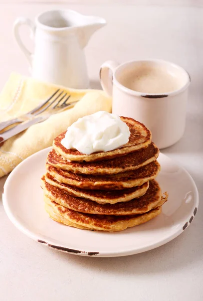 Pannenkoeken hoop — Stockfoto