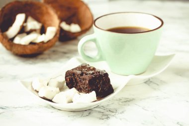 ev yapımı Hindistan cevizi şeker çubukları ödül, çiğ vegan sağlıklı tatlı, t