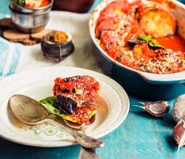 Ratatouille - Fransız mutfağı bir klasik vejetaryen yemek. Bak