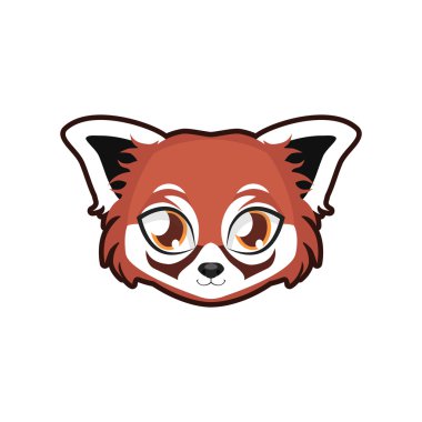 Red Panda portre çizimi