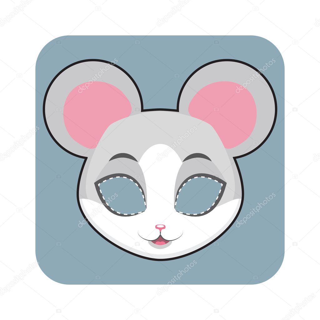 Маска для лица Mouse