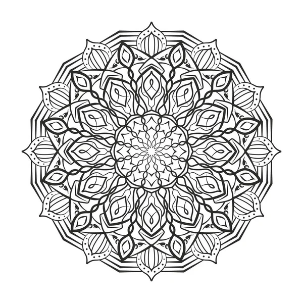 Yetişkin renklendirme kitaplar için güzel mandala