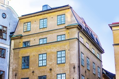 Stockholm - kare Stortorget evden görünümünü
