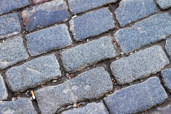 Dikdörtgen eski parke taşı döşemesi