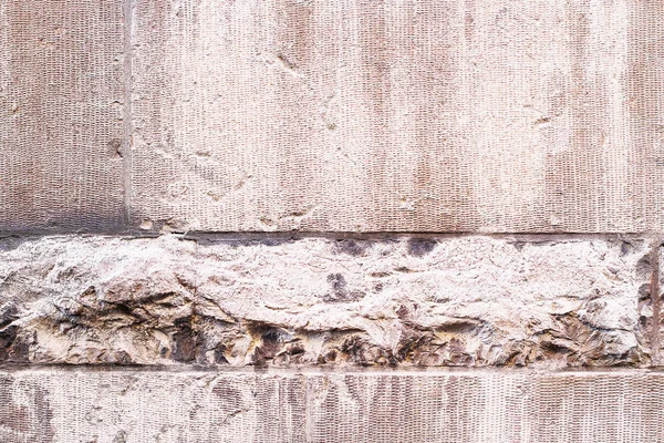 Beyaz dikiş ve farklı dokular ile güzel taş duvar