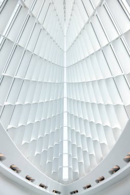 İç bina tasarımının geometrik mimarisi estetik