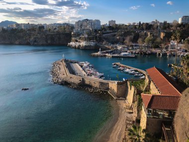 Antalya Kaleici 'deki yat limanı Türkiye