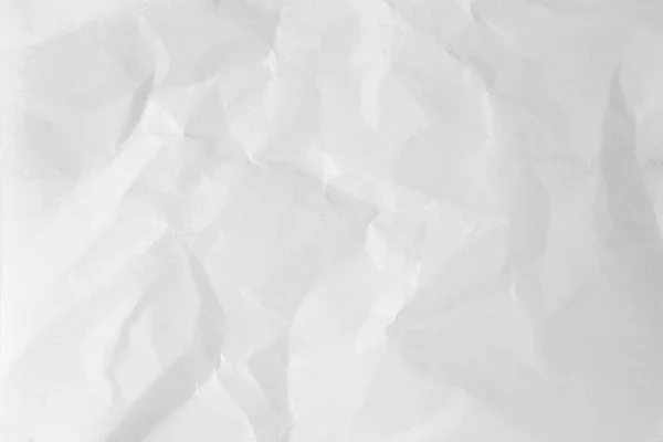 Stäng upp vita skrynkligt papper — Stockfoto