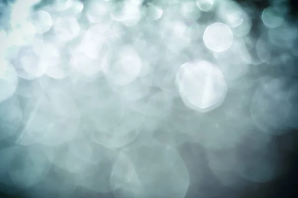 The Abstract elegant silver bokeh lighting for christmas — Stock Photo, Image