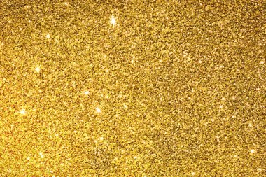 Altın glitter doku yüzey arka plan