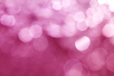  Soyut tatlı pembe zarif bokeh Noel veya hol için aydınlatma