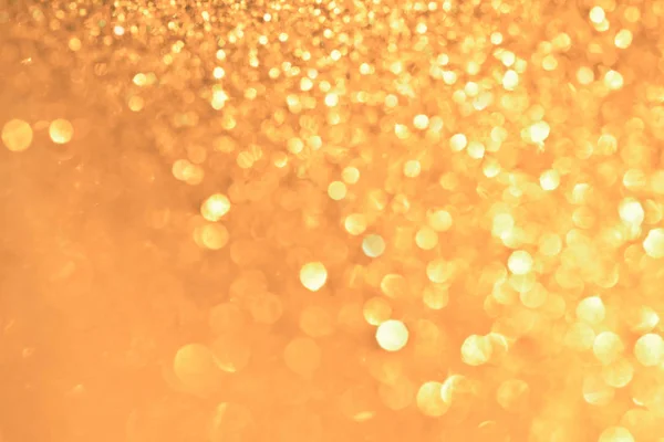 Abstraktes Gold Bokeh Hintergrund — Stockfoto