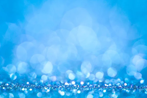 The abstract Blue glitter lighting background — Stock Photo, Image