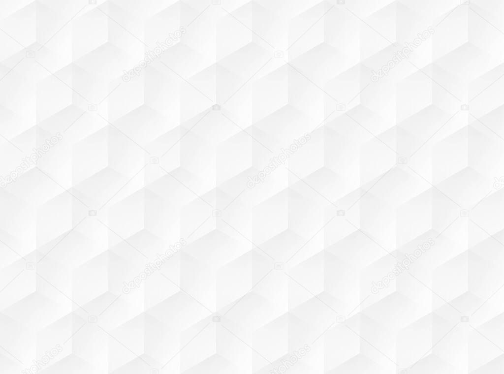 Isometric cube pattern vector illustration. UI background