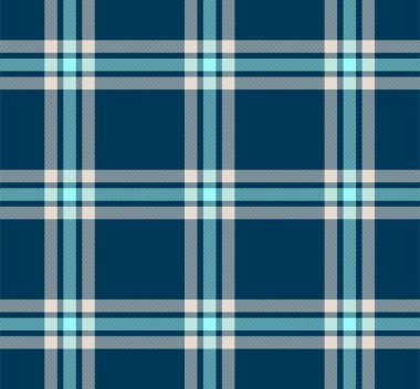 stok vektör illüstrasyon İskoç mavi hücre deseni